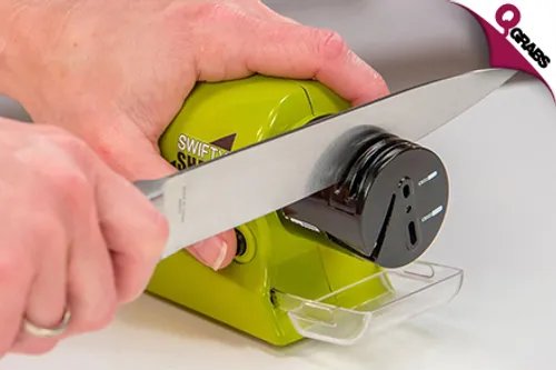 From QR29 Keep 'em Razor Sharp with an Electric Knife Sharpener! (QR98 Value)